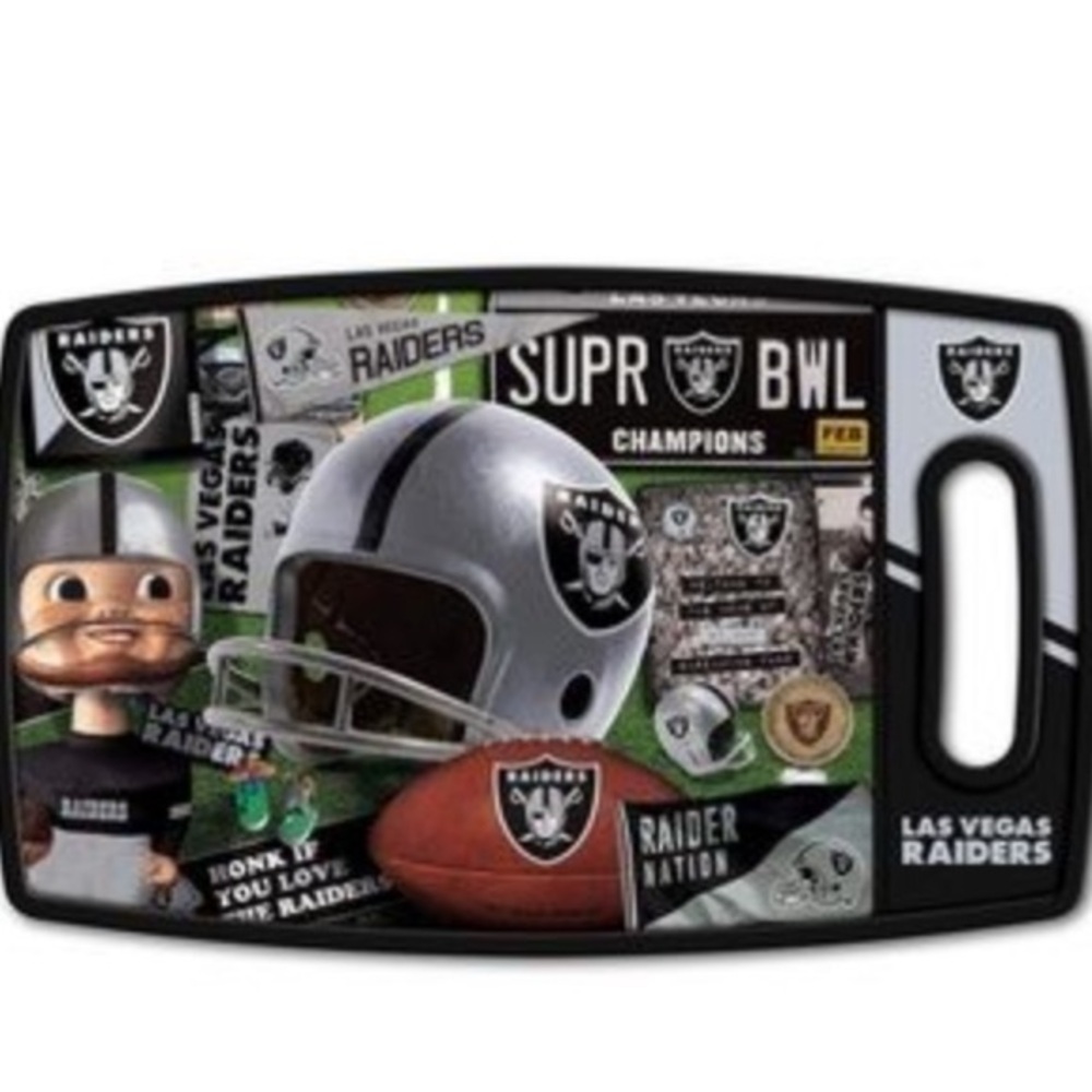 NFL Las Vegas Raiders Retro Series Cutting Board